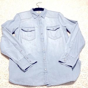 J. Crew Denim size 12 Shirt